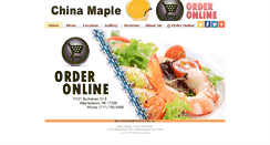 Desktop Screenshot of chinamaplewaynesboro.com